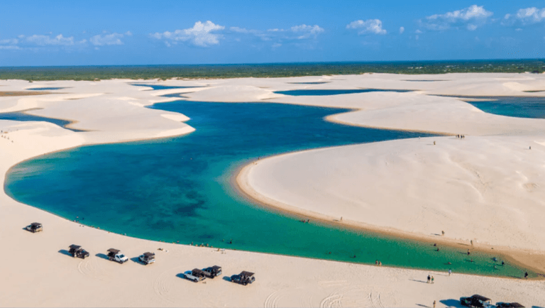 Dunas e lagoas dos Lençóis Maranhenses